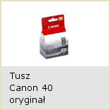 Białystok tusz Canon 40 oryginał